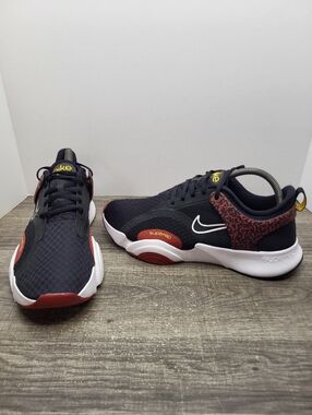 Nike Superrep Go 2 Trainers Men's Size 9 Black Red White Shoes DJ3017-016